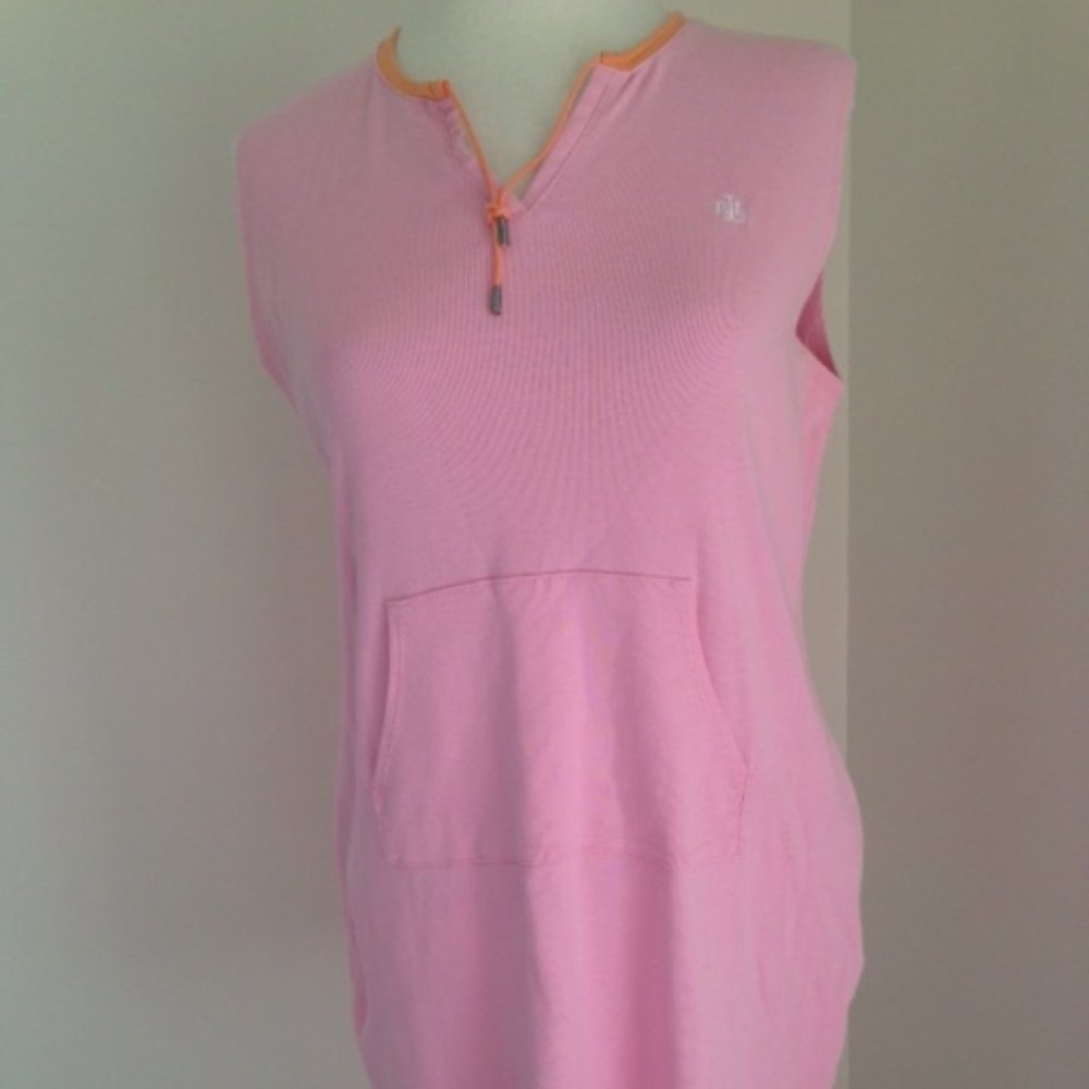 Ralph Lauren Casual Dress or Coverup Sleeveless Cotton Sz PM